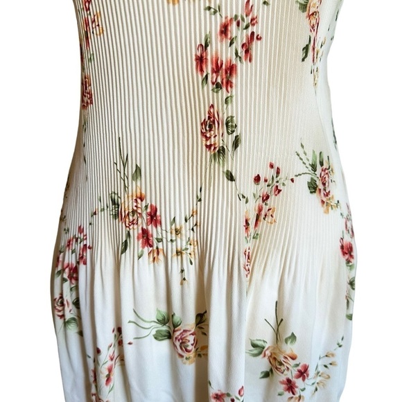 Moa USA Floral Sleeveless Midi Dress Size Small - Picture 8 of 17